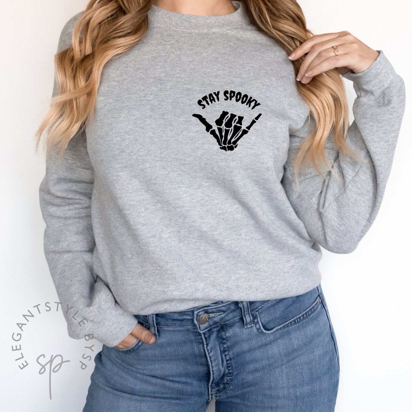 Stay Spooky Sweatshirt, Spooky, Halloween Sweatshirt, Halloween Gift, Sweatshirt, Handmade Gift, Comfy Sweatshirt